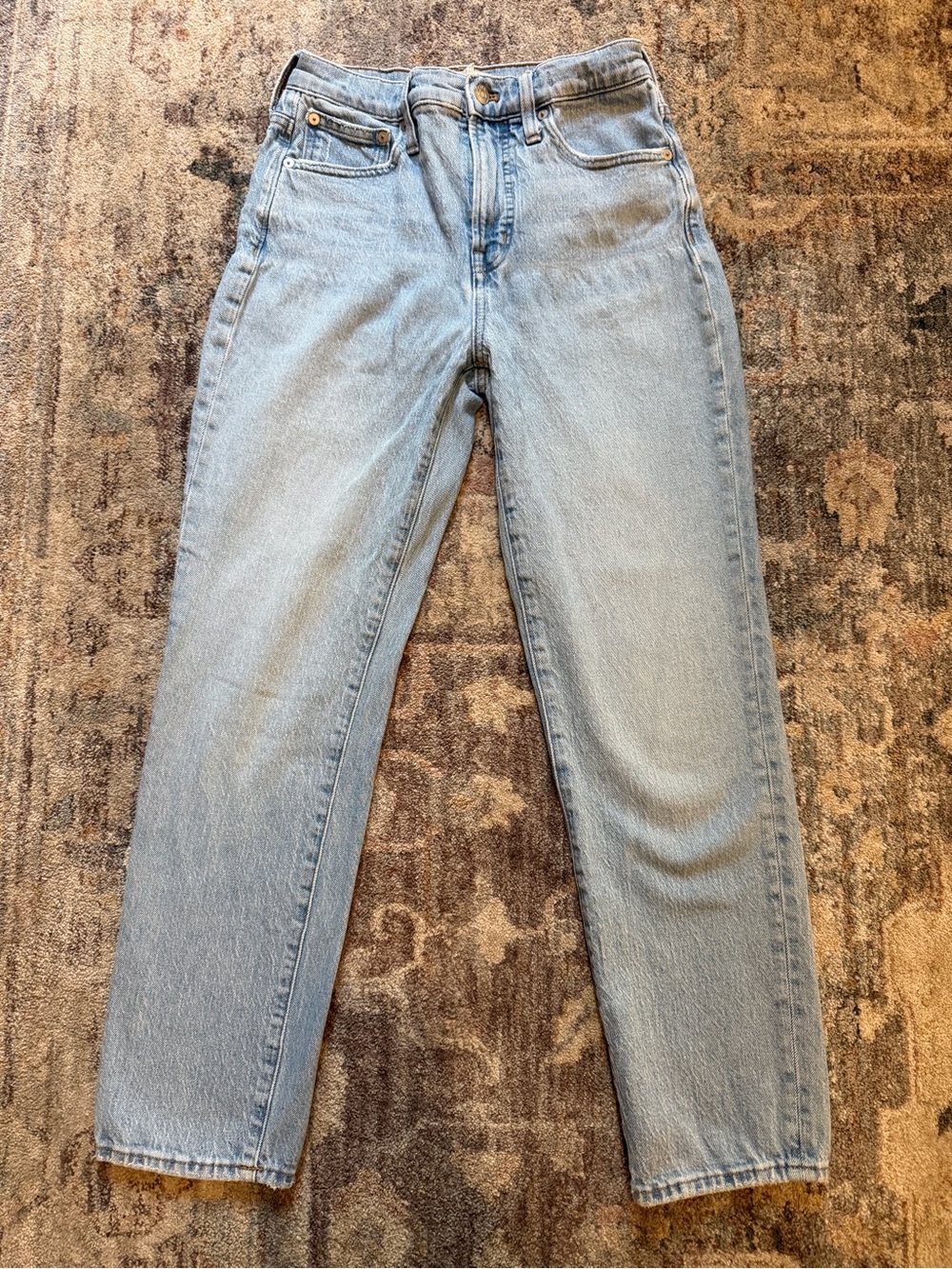 Madewell Size 25 Straight Leg Perfect Vintage Light Wash Denim Bundle